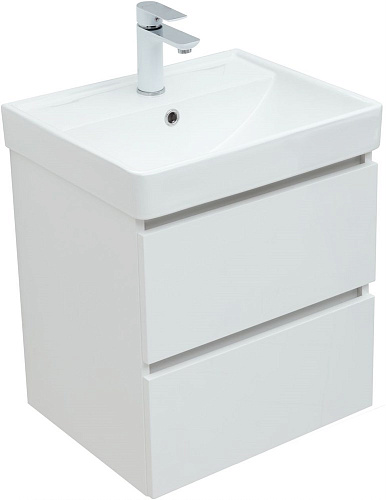 Тумба под раковину Aquanet Вега 70 (2 ящика) 00308333 Тумба под раковину Aquanet Вега 70 (2 ящика) 00308333