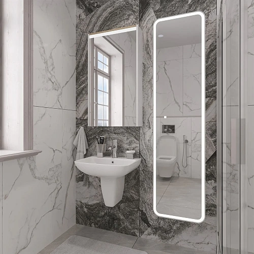 Раковина STWORKI Дублин 45 с полупьедесталом 558290 Раковина STWORKI Дублин 45 с полупьедесталом 558290