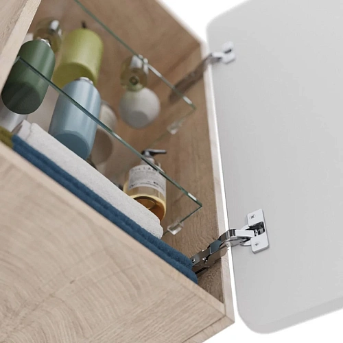 Шкаф Lemark OLIVIA 35 см подвесной, левый/правый, дуб кантри, белый LM08OL35PL Шкаф Lemark OLIVIA 35 см подвесной, левый/правый, дуб кантри, белый LM08OL35PL