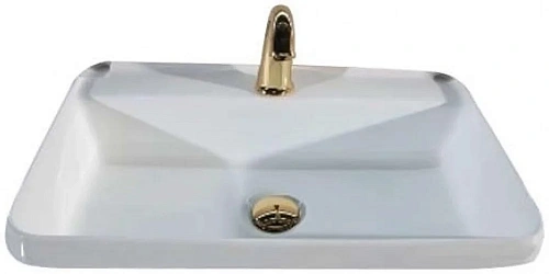 Раковина Boheme Neoart 818 керамика накладная, глянец 60x40 Раковина Boheme Neoart 818 керамика накладная, глянец 60x40