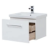 Тумба под раковину DREJA BIG INN, 65 см, подвесная, 1 ящик + выдвижной внутренний ящик, белый глянец 77.0201W Тумба под раковину DREJA BIG INN, 65 см, подвесная, 1 ящик + выдвижной внутренний ящик, белый глянец 77.0201W