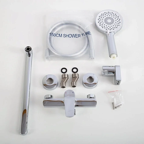 Смеситель для ванны BelBagno UNIQUE-VASM-L-CRM Смеситель для ванны BelBagno UNIQUE-VASM-L-CRM