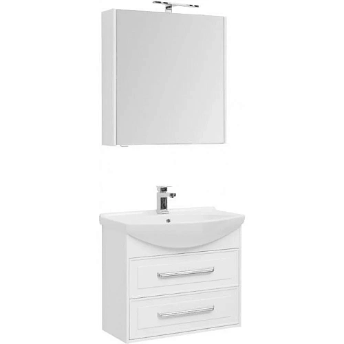 Комплект мебели Aquanet Остин 75 белый 00252216 Комплект мебели Aquanet Остин 75 белый 00252216