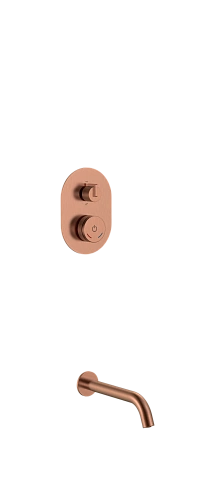 Душевая система Boheme TECH 154-CB Copper Brushed Душевая система Boheme TECH 154-CB Copper Brushed