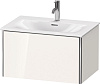 Картинка анонса товара «тумба под раковину duravit xsquare xs422302222 подвесная 71 см белая глянцевый»