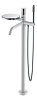 Картинка анонса товара «смеситель для ванны boheme stick 129-wcr напольный white diamond chrome»