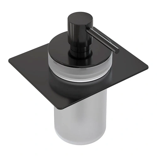 Дозатор жидкого мыла Boheme Shiny gunmetal/Глянцевый графит 10966-SGM-DISP Дозатор жидкого мыла Boheme Shiny gunmetal/Глянцевый графит 10966-SGM-DISP