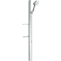 Душевой гарнитур Hansgrohe 120 3jet EcoSmart 9 л/мин со штангой 150 см. и мыльницей 27647000, хром Душевой гарнитур Hansgrohe 120 3jet EcoSmart 9 л/мин со штангой 150 см. и мыльницей 27647000, хром