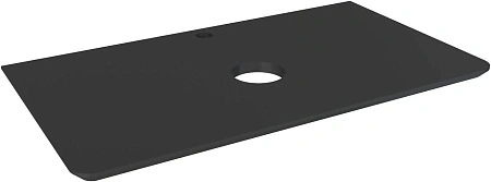 Столешница Aquanet Эмбер 80 черный матовый 00330476_old Столешница Aquanet Эмбер 80 черный матовый 00330476_old