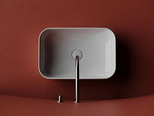 Раковина Ceramica Nova ELEMENT CN5043 белый накладная Раковина Ceramica Nova ELEMENT CN5043 белый накладная