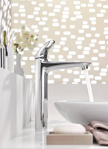 Смеситель для раковины GROHE Eurostyle new, свободностоящий, хром (23570003) Смеситель для раковины GROHE Eurostyle new, свободностоящий, хром (23570003)
