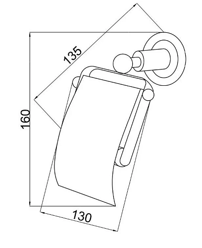 Держатель туалетной бумаги Boheme MURANO 10901-CH-G GOLD (шоколад) Держатель туалетной бумаги Boheme MURANO 10901-CH-G GOLD (шоколад)