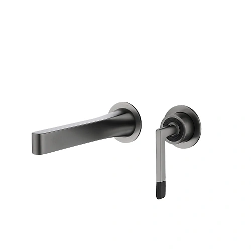 Смеситель для раковины Boheme Duo 165-GM GUN METALL Смеситель для раковины Boheme Duo 165-GM GUN METALL