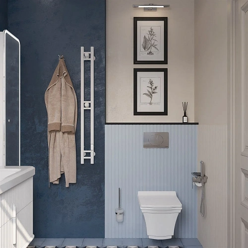 Полотенцесушитель электрический EWRIKA Пенелопа Х2 120х10, белый 575576 Полотенцесушитель электрический EWRIKA Пенелопа Х2 120х10, белый 575576