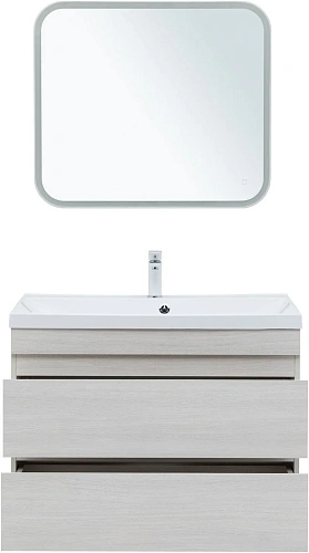 Тумба под раковину Aquanet Нота New 100 дуб холден 00334206 подвесная Тумба под раковину Aquanet Нота New 100 дуб холден 00334206 подвесная