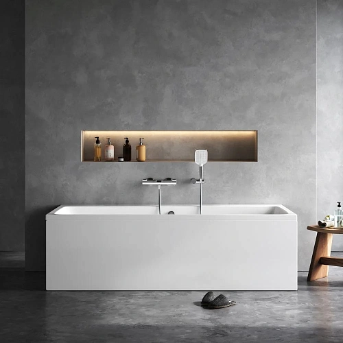 Акриловая ванна AM.PM Func W84A-180-080W-A 180х80 Акриловая ванна AM.PM Func W84A-180-080W-A 180х80