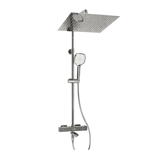 Душевая система WasserKRAFT A199.119.065.010.CH Thermo с термостатом хром Душевая система WasserKRAFT A199.119.065.010.CH Thermo с термостатом хром