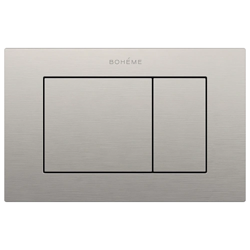 Клавиша смыва Boheme NIKEL BRUSH NEW 650/2-NB брашированный никель Клавиша смыва Boheme NIKEL BRUSH NEW 650/2-NB брашированный никель