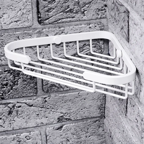 Полка WasserKRAFT K-733WHITE металлическая белый Полка WasserKRAFT K-733WHITE металлическая белый