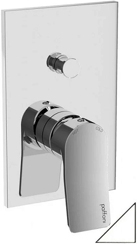 Смеситель для душа Paffoni Tilt TI015BO/M (с внутренней частью) Смеситель для душа Paffoni Tilt TI015BO/M (с внутренней частью)