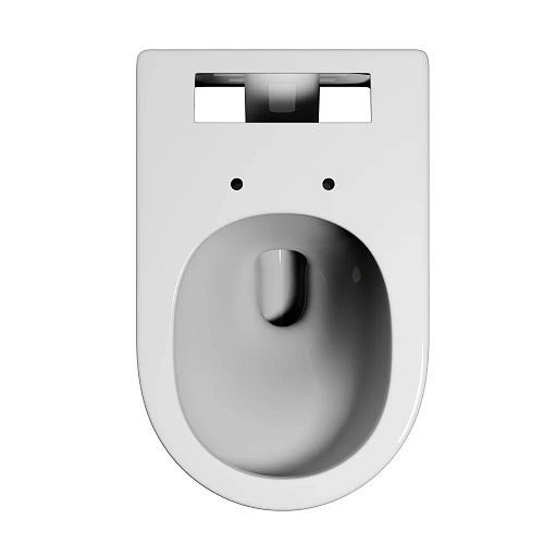 Унитаз подвесной ABBER Bequem AC1126P белый с импульсным смывом Унитаз подвесной ABBER Bequem AC1126P белый с импульсным смывом