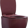 Унитаз подвесной Allen Brau Fantasy 4.11004.BD с крышкой, бордо Унитаз подвесной Allen Brau Fantasy 4.11004.BD с крышкой, бордо