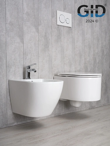 Унитаз подвесной Gid Tr2150 62233Y белый 49x36x36 с крышкой микролифт Унитаз подвесной Gid Tr2150 62233Y белый 49x36x36 с крышкой микролифт