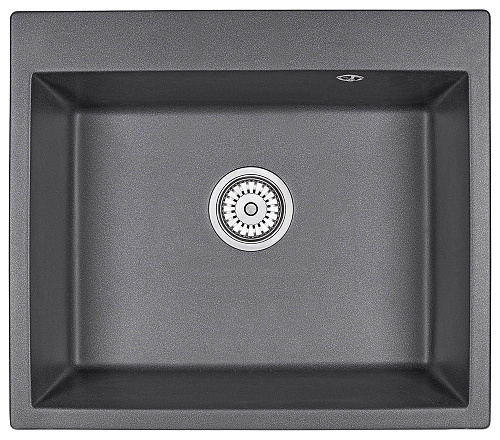 Кухонная мойка Granula 6001, ГРАФИТ (ЧЁРНО-СЕРЫЙ), кварц 600х520 Кухонная мойка Granula 6001, ГРАФИТ (ЧЁРНО-СЕРЫЙ), кварц 600х520
