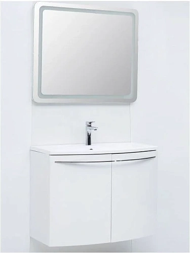 Тумба под раковину De Aqua Токката 90 белый 167141 Тумба под раковину De Aqua Токката 90 белый 167141