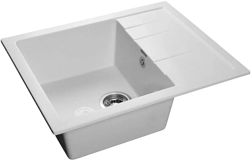 Кухонная мойка GranFest Quadro Q-650 L иней иней Кухонная мойка GranFest Quadro Q-650 L иней иней