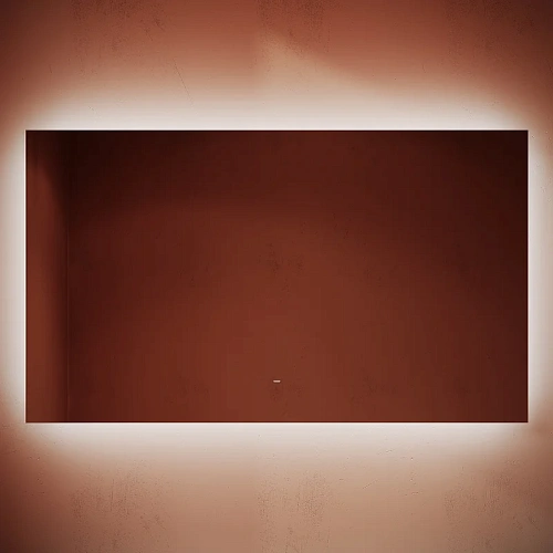 Зеркало Sancos SQUARE SQ1200 1200х700 с подсветкой Зеркало Sancos SQUARE SQ1200 1200х700 с подсветкой