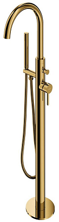 Смеситель для ванны OMNIRES Y Y1233GL золото напольный Смеситель для ванны OMNIRES Y Y1233GL золото напольный