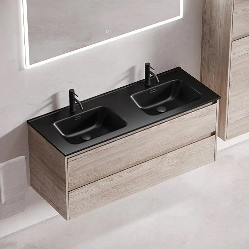 Тумба под раковину Sancos Libra LB120-2EG 1190х450х500 дуб галифакс натуральный, подвесная Тумба под раковину Sancos Libra LB120-2EG 1190х450х500 дуб галифакс натуральный, подвесная