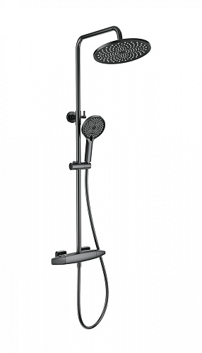 Душевая система Wonzon & Woghand с термостатом, темный графит (WW-B3035-A1-BGG) Душевая система Wonzon & Woghand с термостатом, темный графит (WW-B3035-A1-BGG)