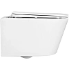 Унитаз подвесной Aquatek ОБЕРОН AQ1363W-00 533x360x344 безободковый тонкое сиденье Soft Close Унитаз подвесной Aquatek ОБЕРОН AQ1363W-00 533x360x344 безободковый тонкое сиденье Soft Close