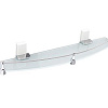 Полка WasserKRAFT Leine K-5044WHITE (ранее К-5024WHITE) стеклянная с бортиком белый/хром Полка WasserKRAFT Leine K-5044WHITE (ранее К-5024WHITE) стеклянная с бортиком белый/хром