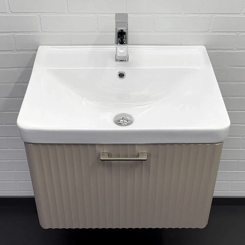 Тумба с раковиной Comforty Ангара-60П 00-00021034 дуб латте раковина 4460 Тумба с раковиной Comforty Ангара-60П 00-00021034 дуб латте раковина 4460