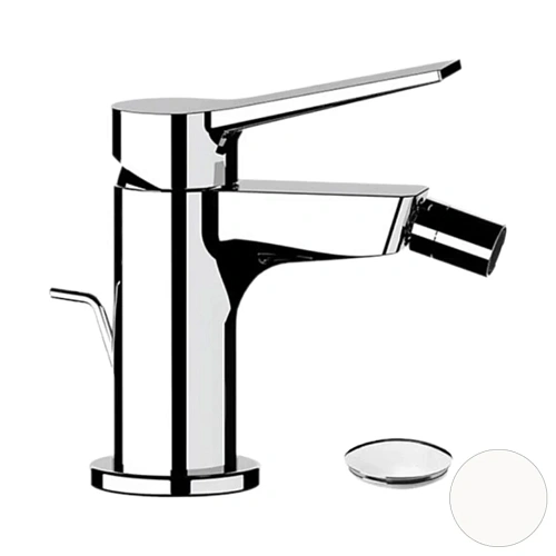 Смеситель для биде Remer Slash SL20BO, белый матовый Смеситель для биде Remer Slash SL20BO, белый матовый