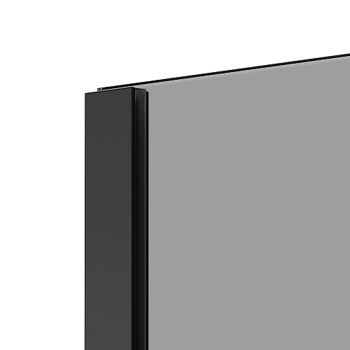 Душевая перегородка BERGES SKY BLACK 800 тонированное стекло 064012 Душевая перегородка BERGES SKY BLACK 800 тонированное стекло 064012