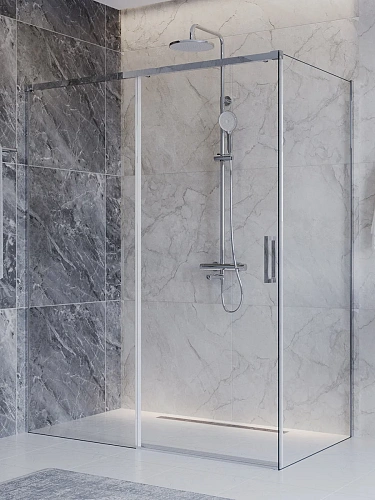 Душевой уголок CEZARES PLANE-AH-1-150/100-C-CR 150x100 см Душевой уголок CEZARES PLANE-AH-1-150/100-C-CR 150x100 см