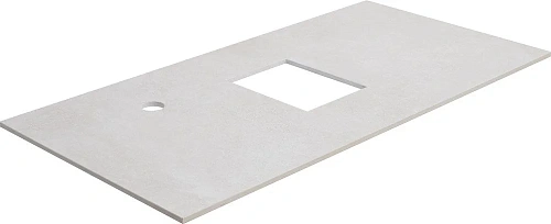 Тумба с раковиной STWORKI Эстерсунд 90 белая матовая, простоун беж с отверстием под смеситель в стол 460331 Тумба с раковиной STWORKI Эстерсунд 90 белая матовая, простоун беж с отверстием под смеситель в стол 460331