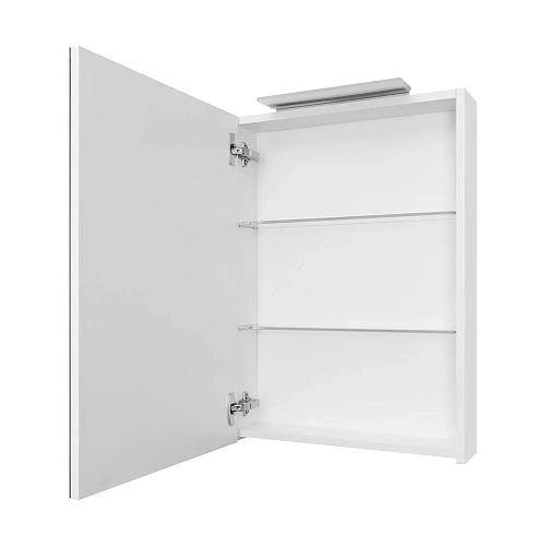 Зеркальный шкаф Roca Oleta 50 левый, белый матовый, A857643501 Зеркальный шкаф Roca Oleta 50 левый, белый матовый, A857643501