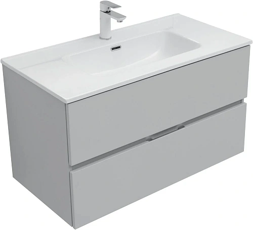 Тумба под раковину Aquanet Алвита new серый 00303922 Тумба под раковину Aquanet Алвита new серый 00303922