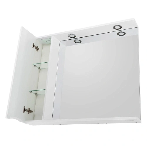 Шкаф-пенал BelBagno MARINO-SPC-900/750-1A-B подвесной 900x150 Bianco Lucido Шкаф-пенал BelBagno MARINO-SPC-900/750-1A-B подвесной 900x150 Bianco Lucido