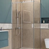 Душевой уголок BelBagno SOFT_CLOSE-2-AH-1-110/100-C-Cr 110x100 см, профиль хром, стекло прозрачное Душевой уголок BelBagno SOFT_CLOSE-2-AH-1-110/100-C-Cr 110x100 см, профиль хром, стекло прозрачное