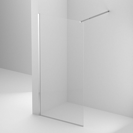 Душевая перегородка BelBagno KRAFT-L-1-110-C-Cr