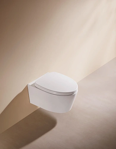 Унитаз подвесной ARROW AHB21002H без сиденья, безободковый, белый Унитаз подвесной ARROW AHB21002H без сиденья, безободковый, белый