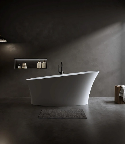 Ванна из искусственного камня Timo solid KIARA1700 (1700x760x750) Ванна из искусственного камня Timo solid KIARA1700 (1700x760x750)