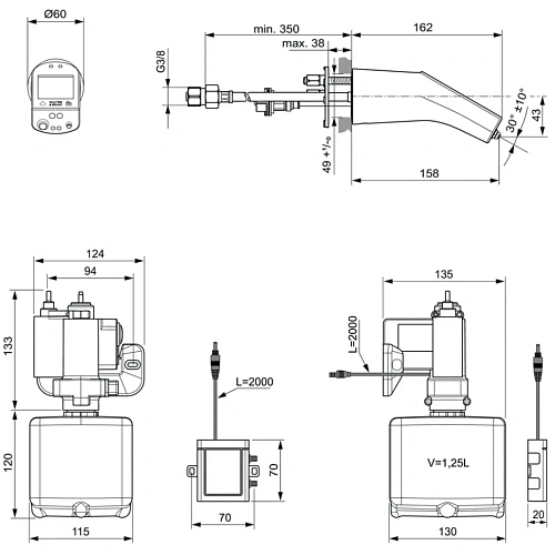 Смеситель для раковины Ideal Standard INTELLIMIX A7707AA с бесконтактным управлением Смеситель для раковины Ideal Standard INTELLIMIX A7707AA с бесконтактным управлением