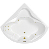 Акриловая ванна WHITECROSS Konsul 150x150 &quot;LINE&quot; золото 0110.150150.100.LINE.GL